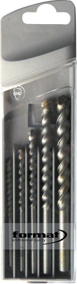 FORMAT Hartmetall Steinbohrer-Set 5-teilig