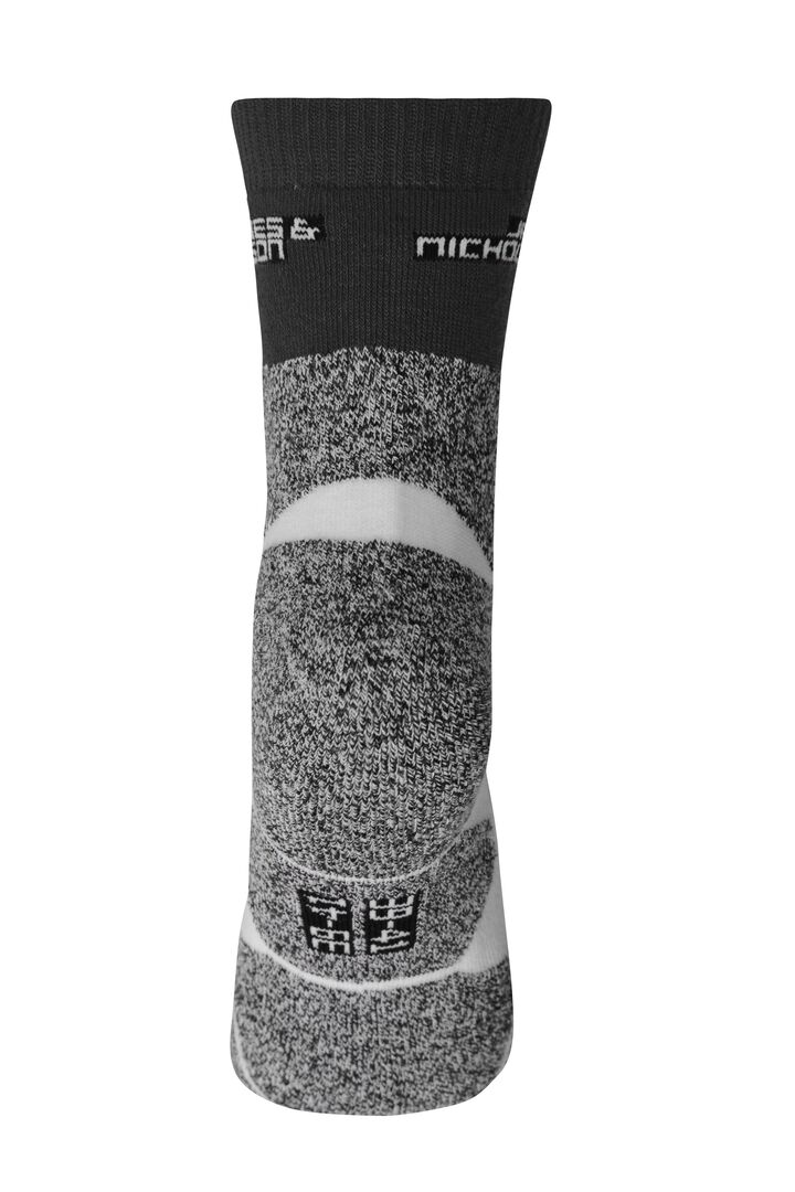 JAMES & NICHOLSON Sportsocken Gr. 42-44 black/white JN215