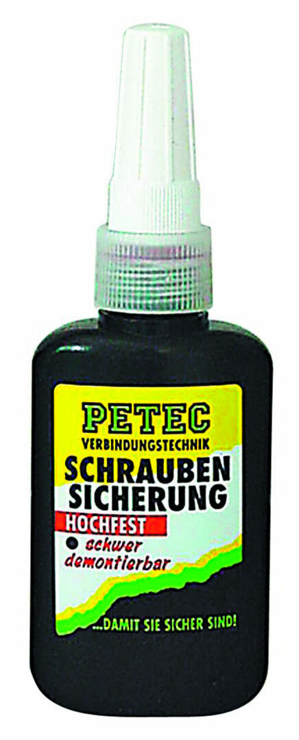 PETEC Schraubensicherung Hochfest rot, 10g