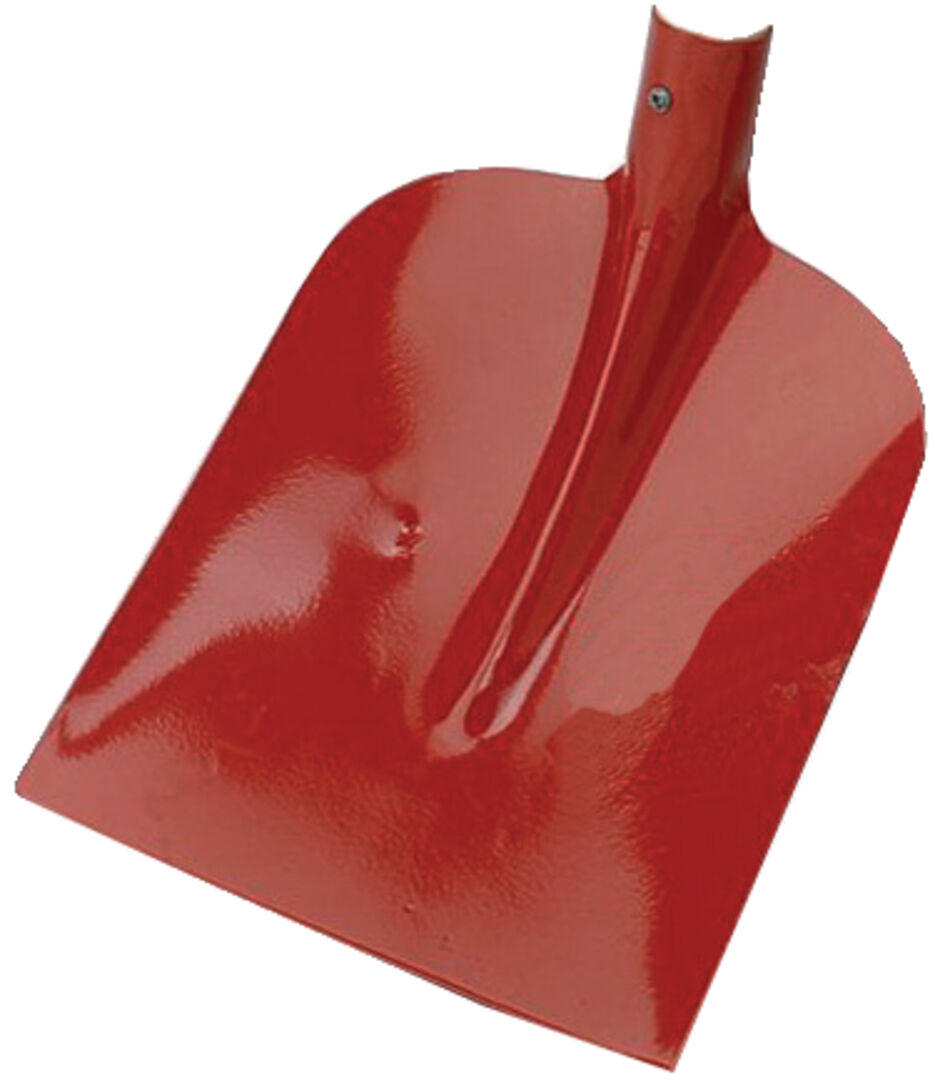 FORMAT Frankfurter Schaufel Gr. 2 gehärtet ohne Stiel rot pulverbeschichtet