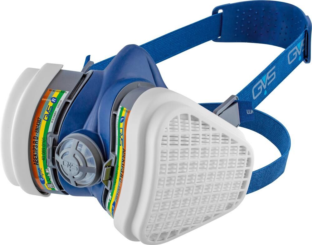 GVS MEHRWEG-HALBMASKE ELIPSE ABEK1-P3 RD,GR.M/L