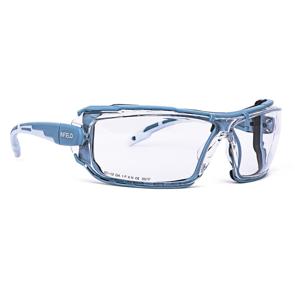 INFIELD Schutzbrille Milor PC HC AF AS UV blau 9232 006