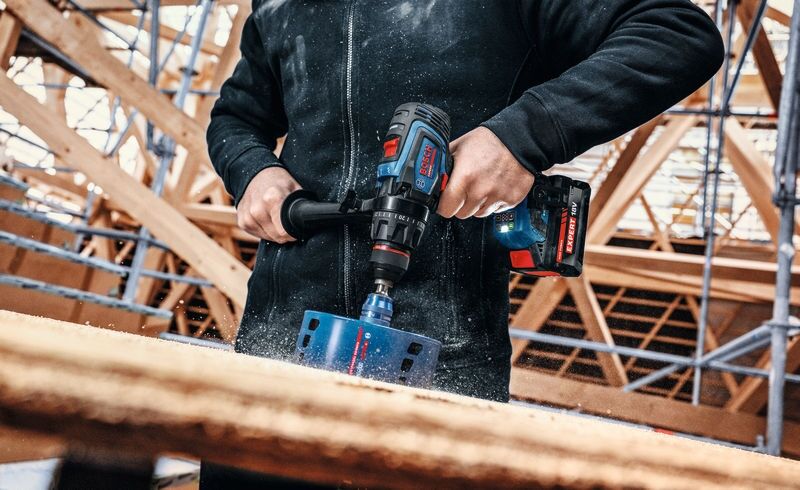 BOSCH EXPERT Akku-Schlagbohrschrauber EXSB18V-150, solo, in L-BOXX