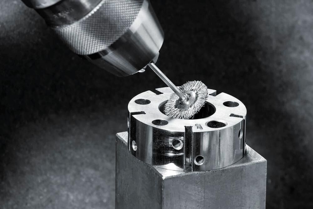 LESSMANN Miniatur-Rundbürste Stahldraht gew. 19x0,1mm