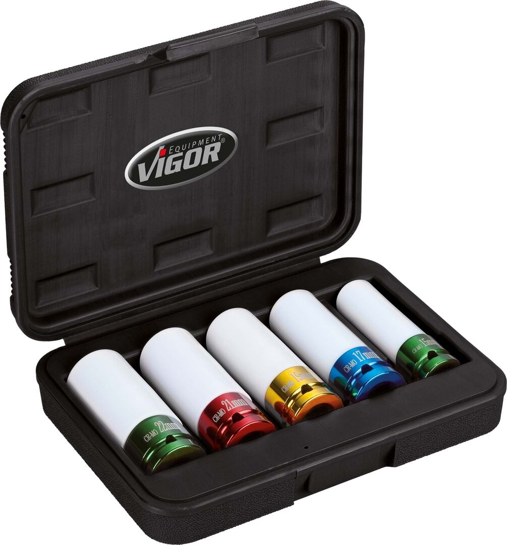 VIGOR Schlagschrauber-Einsatz 5tlg. V2257