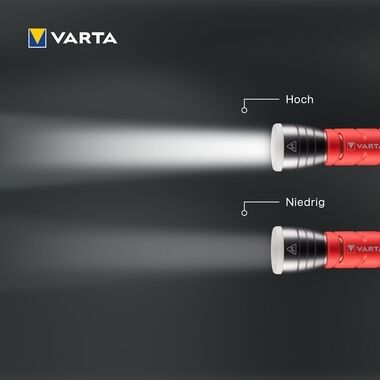 VARTA Taschenlampe Outdoor Sports LED 3xAAA rot 17627101421