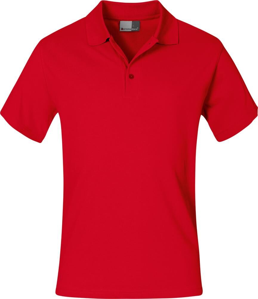 PROMODORO Polo Shirt Gr. 3XL rot