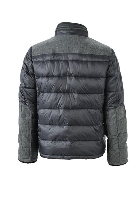 JAMES & NICHOLSON JN Mens Winter Jacket JN1100 100%PA coal-black Größe L