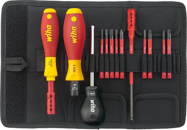 WIHA 2872 T13 TorqueVarioS 13-tlg. 0,8-5,0 Nm in Tasche