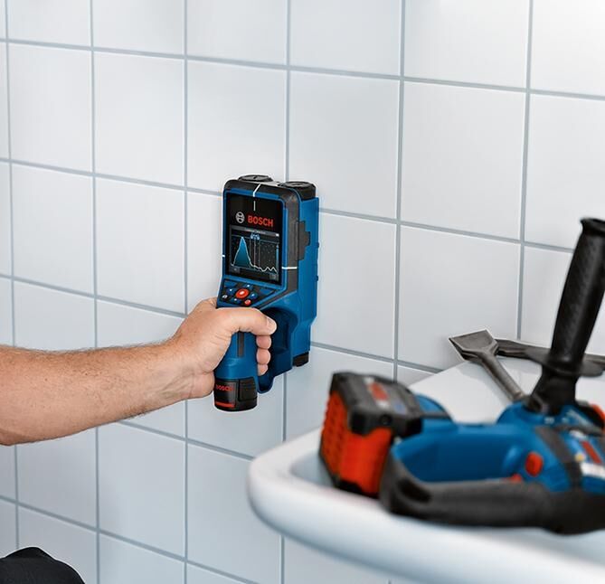 BOSCH Ortungsgerät D-tect 200 C 1x12V/2,0Ah Ladegerät L-Boxx