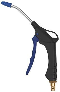 RIEGLER Ausblaspistole Kunststoff mit Verlängerung mit Stecker 7,2 lärmreduziert
