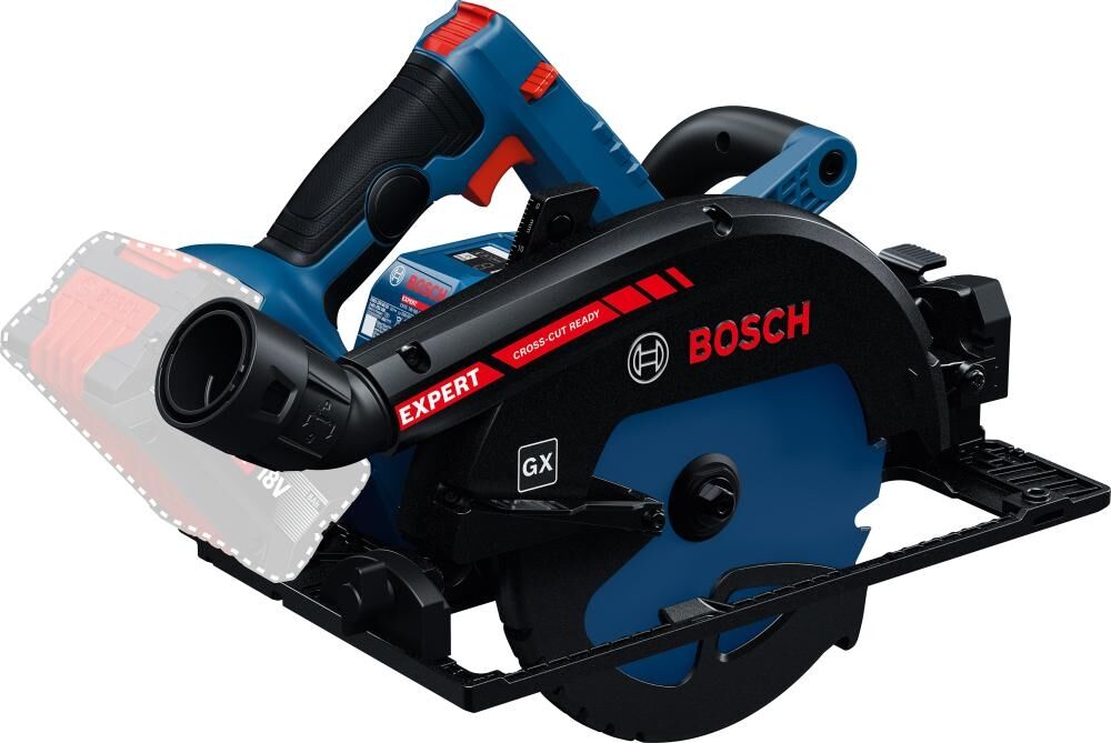 BOSCH EXPERT Akku-Handkreissäge EXKS18V-68GX, solo, in L-BOXX