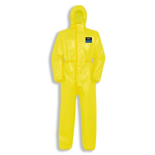 UVEX Einweg-Overall 3B 89880 Chemikalienschutz gelb Gr. S
