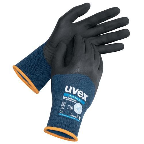 UVEX Montage-Handschuh phynomic pro Gr. 10 Aqua-Polymer-Pro blau/gr 6006.2