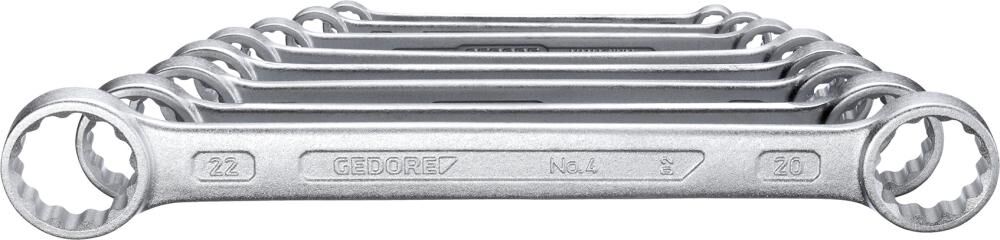 GEDORE Ringschlüssel Set 6-22mm 8-teilig 4-8 6061700