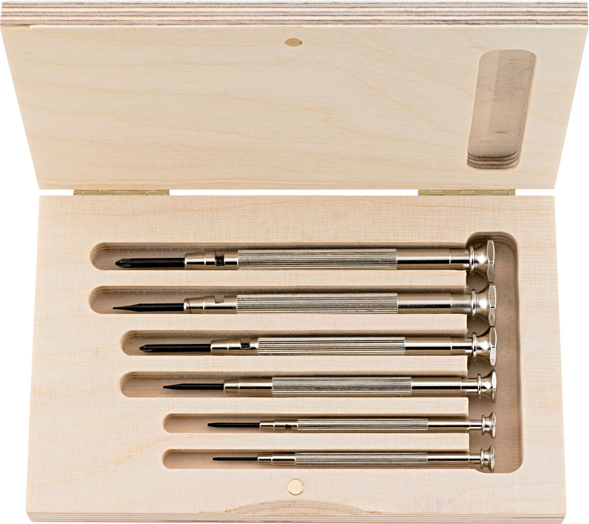 TURNUS Uhrmacherschraubendreher-Set 6tlg. Schlitz/Kreuz Ferne