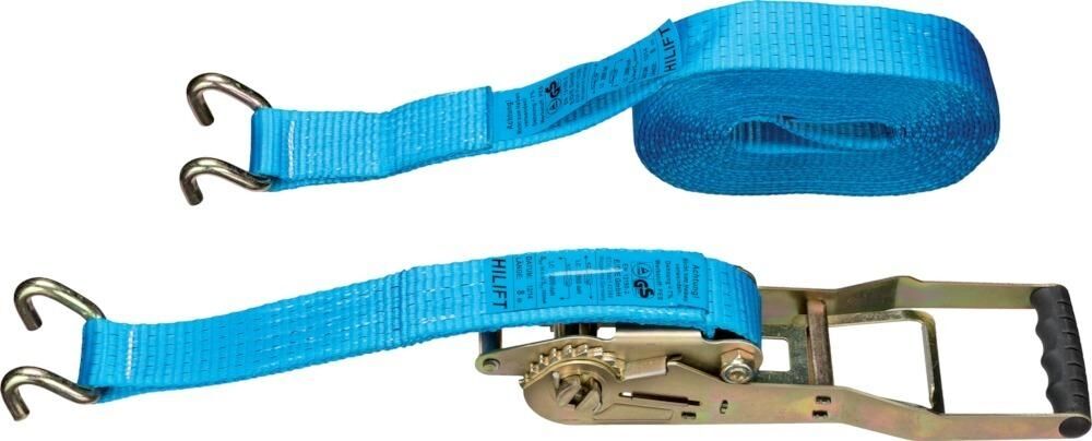 Langhebel-Zurrgurt 10m 50mm 5 T U-Haken