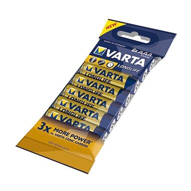 VARTA Batterie Longlife 4103 101 328 AAA 1,5V 8St./Pack.