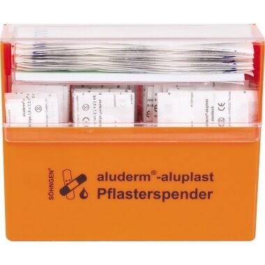 SÖHNGEN Pflasterspender ALUDERM-ALUPLAST orange