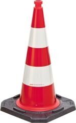 MORION Reflexkegel EU 500 Typ A rot/weiss reflektierend