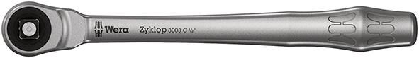 WERA Metall-Knarre mit Durchsteckvierkant 1/2" Antrieb 8003 C Zyklop