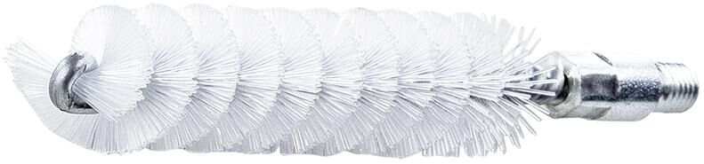 LESSMANN Rohrbürste mit Gewinde M6 Ø10mm Nylon glatt 0,15mm