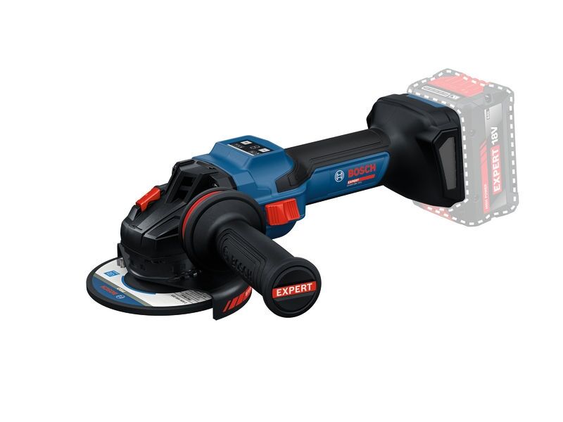BOSCH Akku-Winkelschleifer EXWS18V-15S solo, in L-BOXX