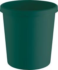 HELIT Papierkorb 18L schwarz 331mm Recycling Kunststoff