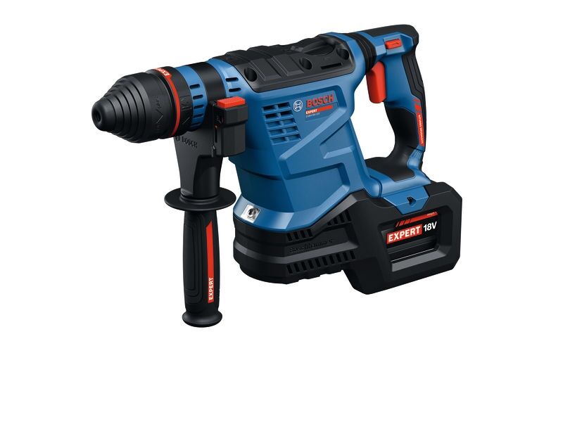 BOSCH Akku-Bohrhammer EXBH18V-32F 2x18V/8,0 Ah, Ladegerät, XL-BOXX
