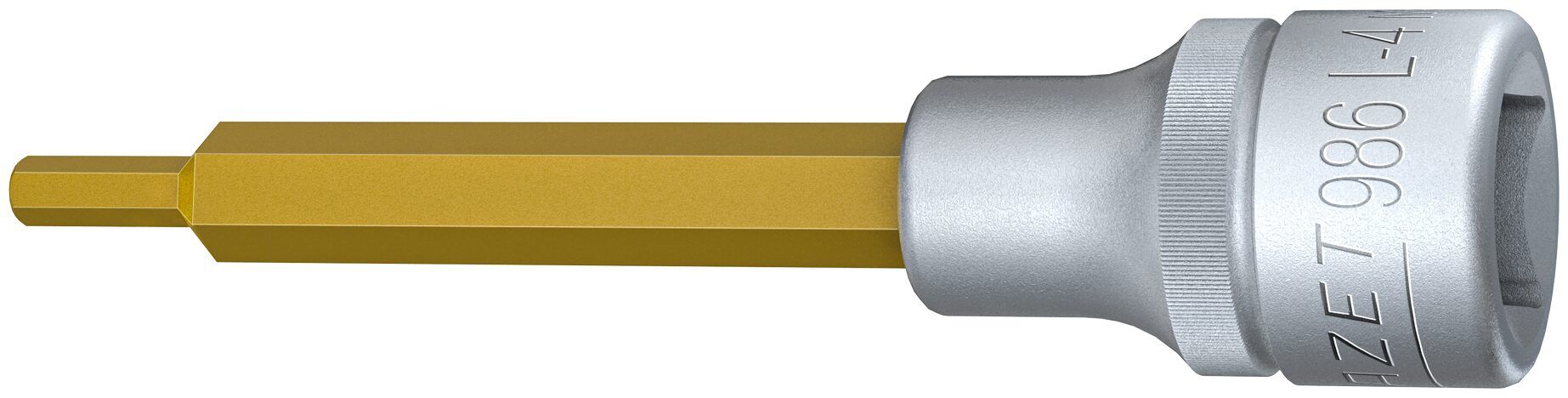 HAZET Schraubendrehereinsatz 1/2" Innensechskant 4x100mm