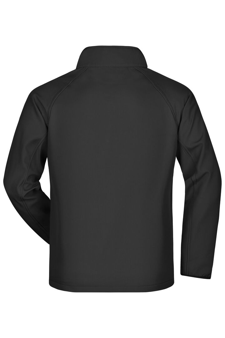 JAMES & NICHOLSON Softshelljacke Gr. XXL black/black 1130