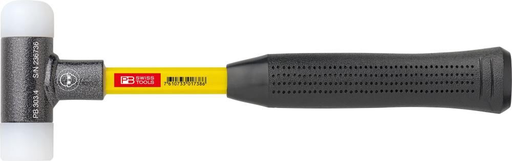 PB SWISS TOOLS Tools Schonhammer mit Glasfaserstiel rückschlagfrei 22mm