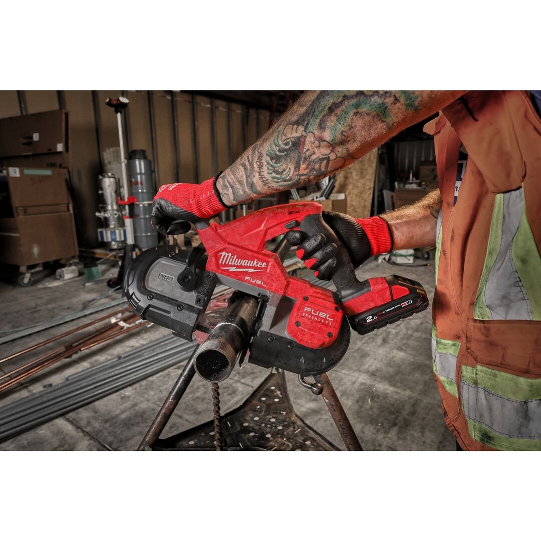 MILWAUKEE Akku-Bandsäge FUEL M18FBS85-0C