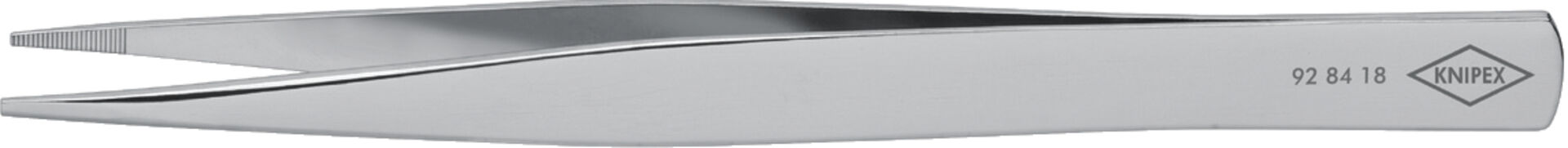 KNIPEX 92 84 18 Universalpinzette Glatt 126mm