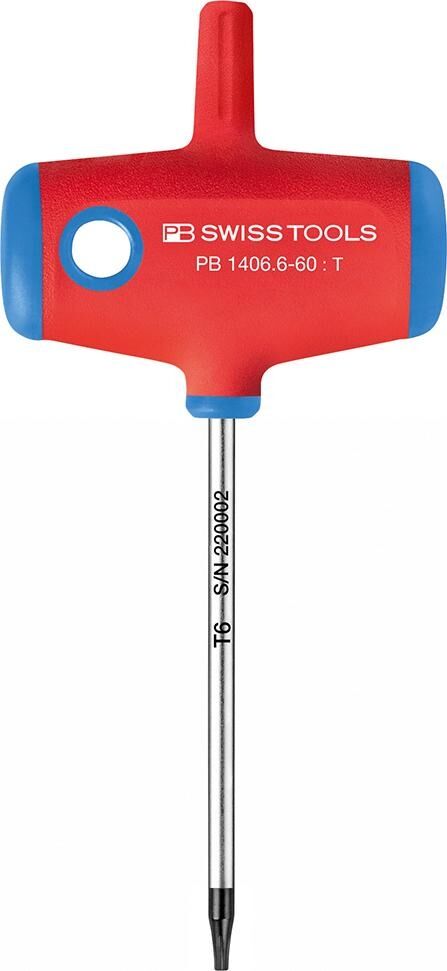 PB SWISS TOOLS Quergriff-Schraubendreher T6x60mm