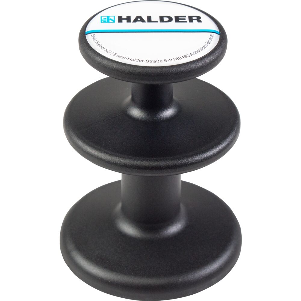 HALDER Magnethalter schwarz