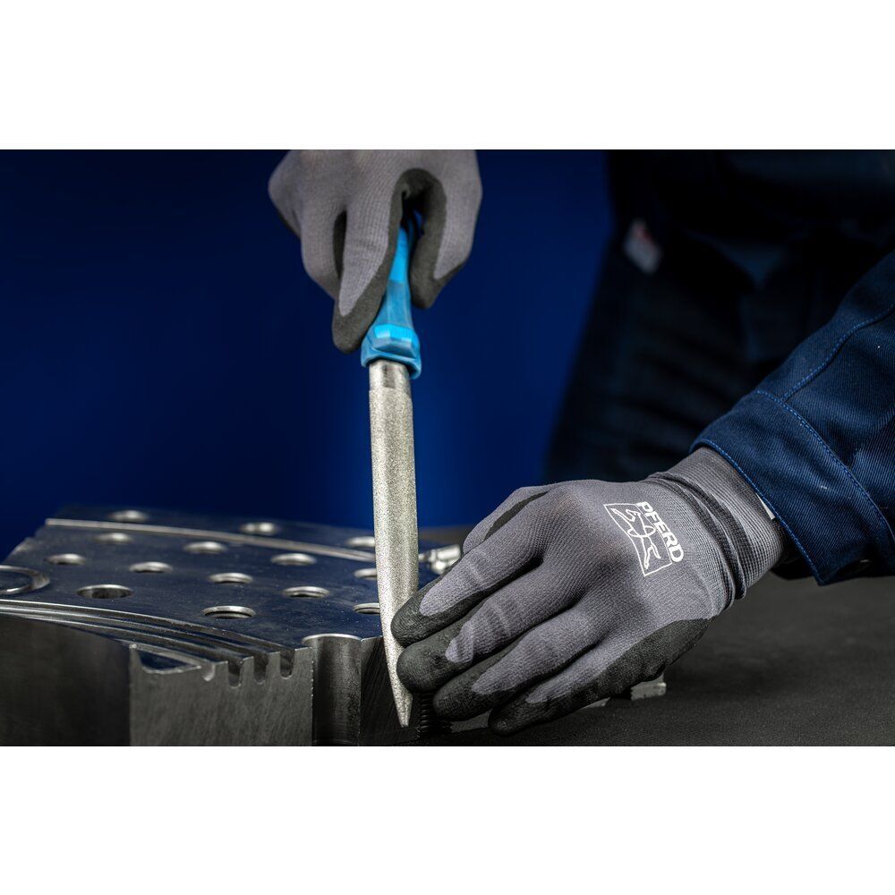 PFERD Diamant-Werkstattfeile DF 1152 200 D151 halbrund