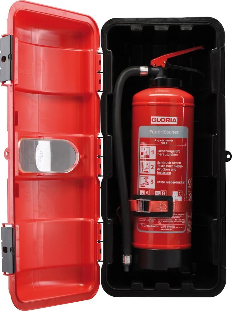 GLORIA Bigbox mit Sichtfenster für KFZ+Wand
