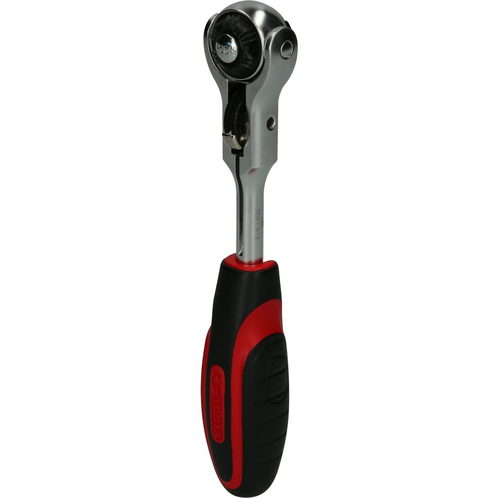 KS TOOLS Schwenkkopf-Knarre 1/4" Mini-T-Griff 72 Zähne MODIFIX