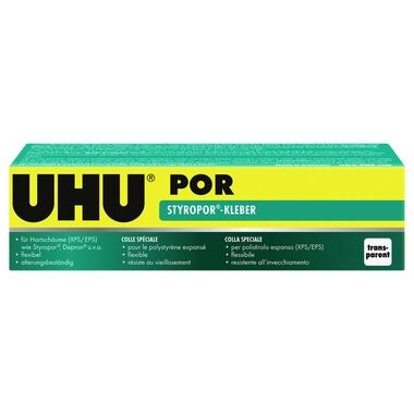 UHU Styropor-Kleber POR 40g FS Tube