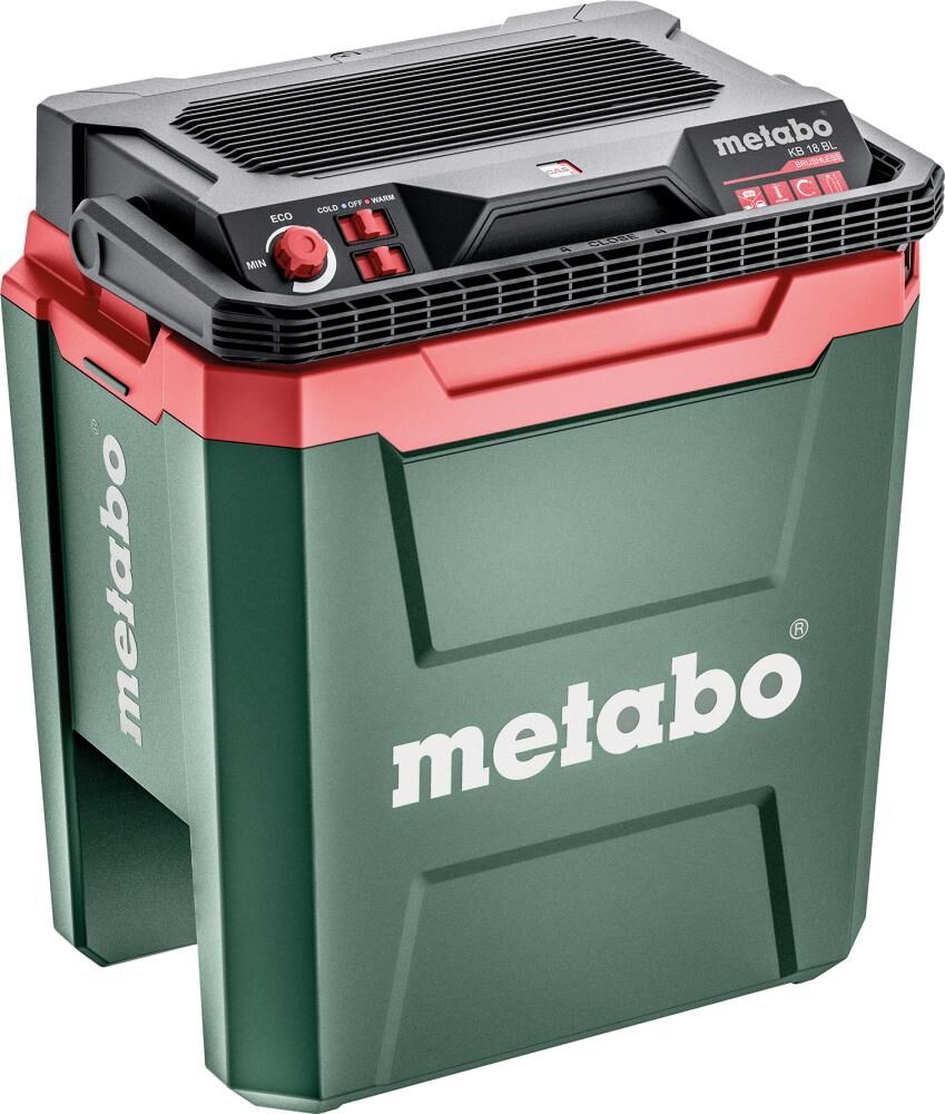 METABO Akku-Kühlbox KB 18 BL 18V 24L Volumen im Karton