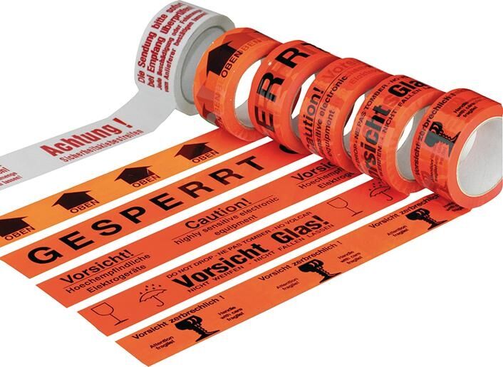 Warn-Klebeband 50mmx66m-Gesperrt