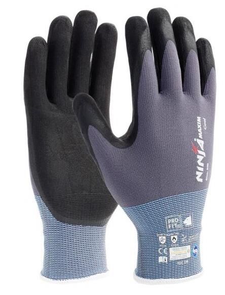 NINJA Montage-Handschuh Maxim Nitrilschaum-Beschichtung Gr. 11