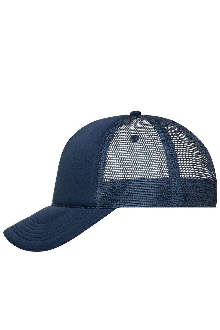 MYRTLE BEACH mb 5 Panel Retro Mesh Cap MB6550 navy/navy Größe one size