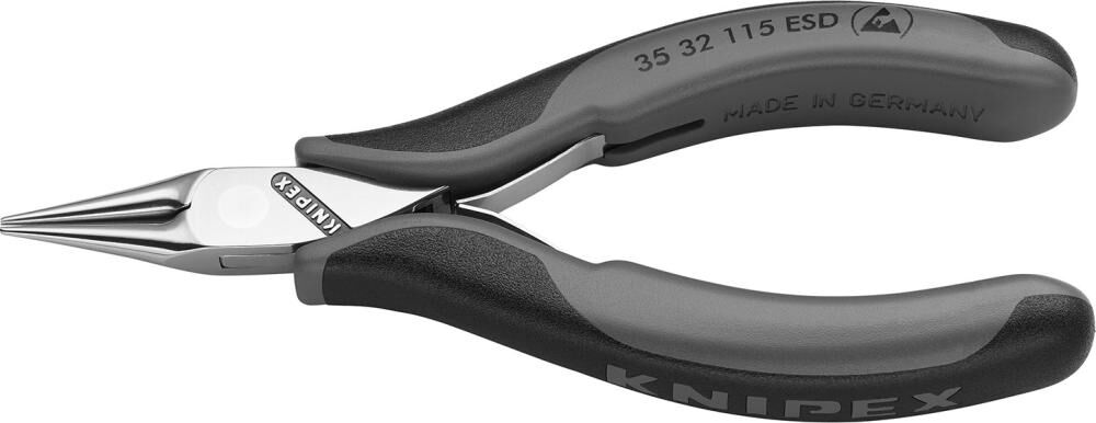 KNIPEX Elektronik-Greifzange ESD 115mm Mehrkomponenten-Hülle 35 32 115 ESD