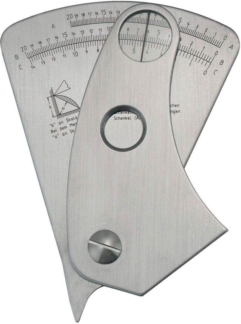 FORMAT Schweißnahtschablone rostfrei