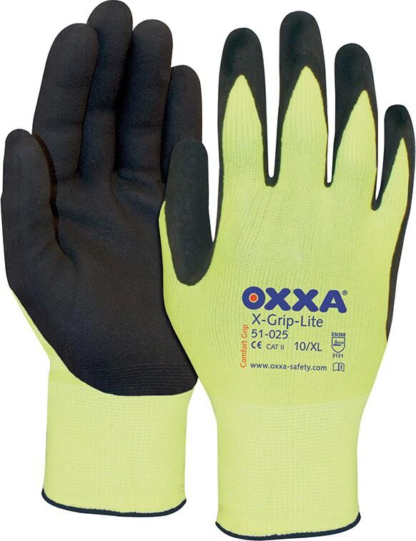 OXXA Montagehandschuh X-Grip-Lite Gr. 10