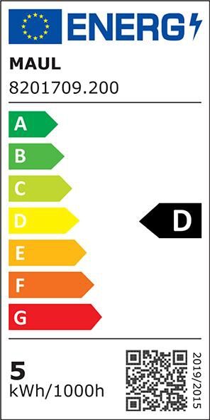 MAUL LED-Leuchte swan 49 LED weiß dimmbar