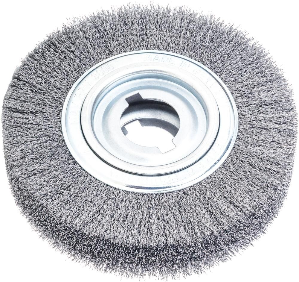 LESSMANN Rundbürste Stahldraht 250x60mm gewellt 0,35mm