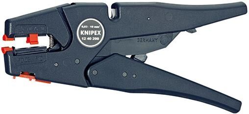 KNIPEX Selbsteinstellende Abisolierzange 200mm 12 40 200 EAN